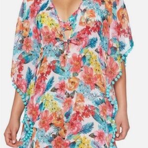 Blooming Chic Chiffon Caftan
BLEU by Rod Beattie sz L EUC